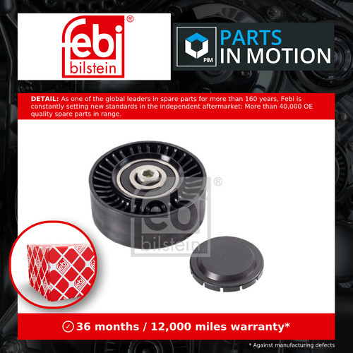 Aux belt idler pulley fits - idler, bmw