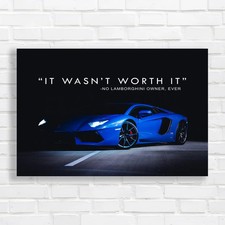 Luxury Sports Car Canvas Print
