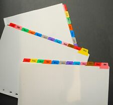 Office Sales Monthly Subject Dividers 3yrs A4 File Filing Dividers Jan to Dec