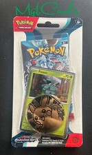 Pokemon Card Paradox Rift Pineco Promo Checklane Blister Pack Booster Coin