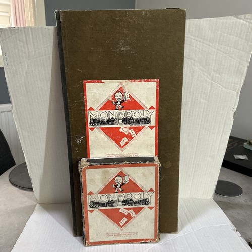 Vintage monopoly patent - vintage,