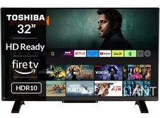 Toshiba 32 Inch Smart Fire TV HD Ready HDR LED 720p Freeview Play - 32WF2F53DB