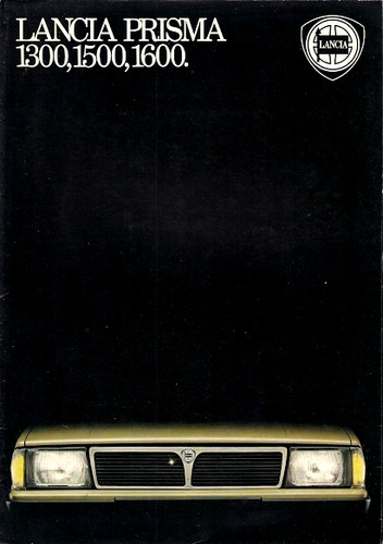 Lancia prisma 1983 export - lancia,