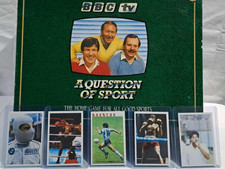 A Question of Sport 1986/87 cards of various sports personalities mint condition