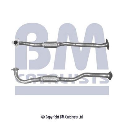 Exhaust system pipe - system, bm