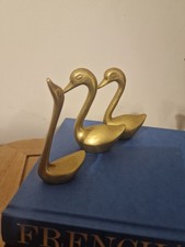 Vintage Brass Duck Figurines