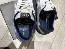 Cruyff Mens Vanenburg Mens Trainers In Blue / White, Excellent Condition, Size 8