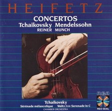 Heifetz plays Mendelssohn & Tchaikovsky