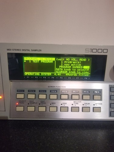 Akai s1000 gotek drive - drive, 8mb