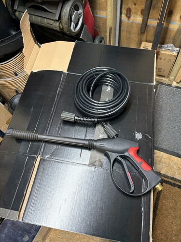 Power hose and - hose, gun