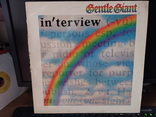 Gentle giant interview vinyl - giant,