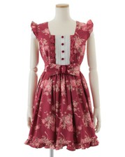 Liz Lisa Bordeaux Vintage Rose dress Japanese jfashion kawaii floral bow cute