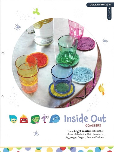 Disney inside out - inside, coasters