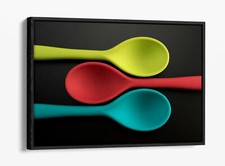 COLOURED SPOONS -FLOAT EFFECT