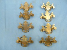 8 x 3.1/2" brass drawer handles complete with pins and bails.