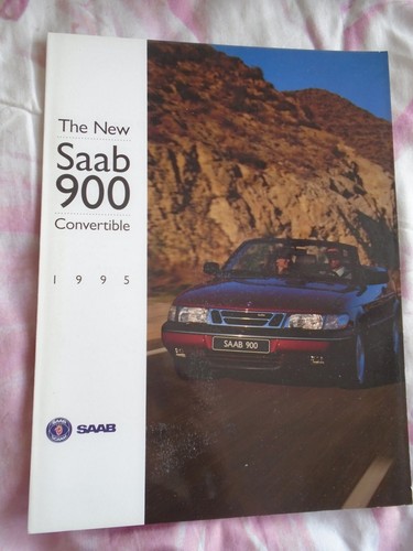 Saab 900 convertible brochure - saab,