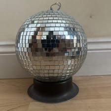Mirror Disco Ball Silver