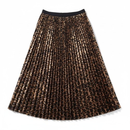 Crew metallic leopard - metallic,