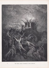 1870 GUSTAVE DORE Print -