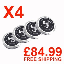 4x Abarth Wheel 133mm Centre