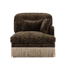 Brown Black Leopard Print