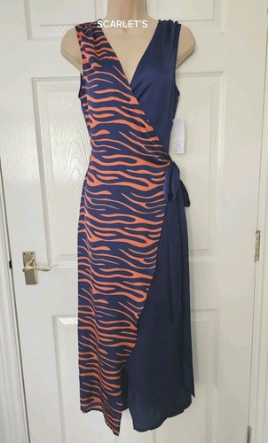 Wrap dress never fully - wrap,