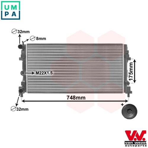 Radiator engine cooling - engine,