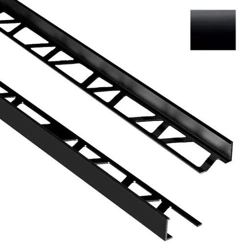 Black tile edge trim in - 3/8,