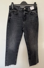 Topshop Faded Black High Rise