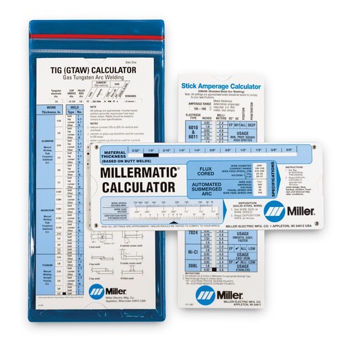 Miller welding calculators - welding,