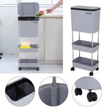 Wheeled Double Recycling Pedal