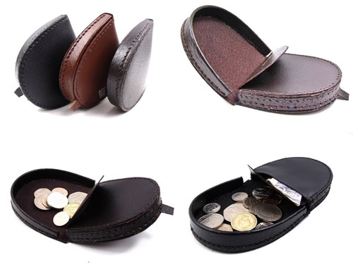Unsex real leather coin - unsex,