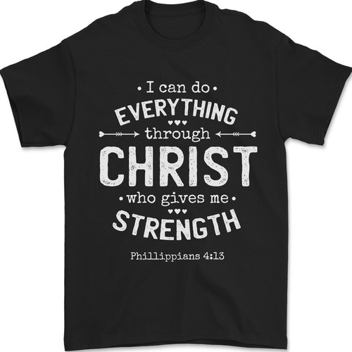 Christ gives strength - gives, me