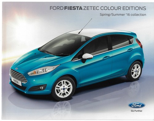 Ford fiesta zetec blue white - fiesta,
