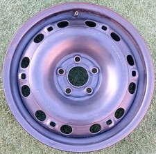 SKODA FABIA 15" INCH STEEL WHEEL 6JX15 PCD 5X100 OFFSET ET43 6Q0601027B