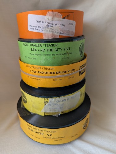 35mm film cinema trailers - , x