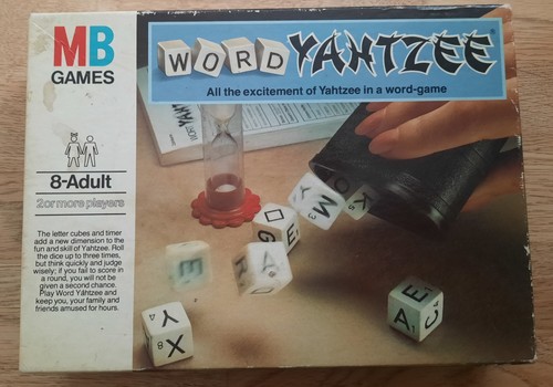 Games vintage word yahtzee - mb,