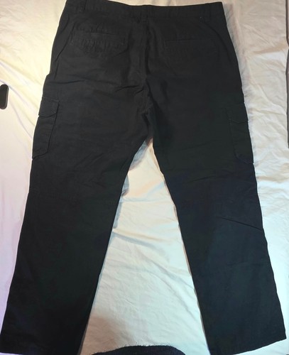 Mens black cargo - cargo, trousers