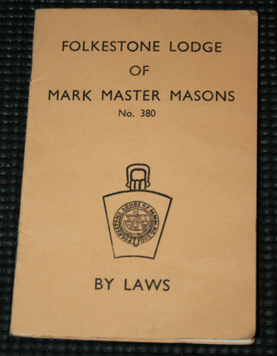 1982 masonic laws booklet - masonic,