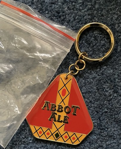 Abbot ale keyring - ale,