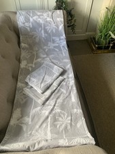 Appletree 100% Cotton Super King Duvet Cover Set Palm Tree Pattern