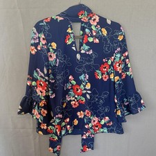 Primark Blouse Womens 8 Navy