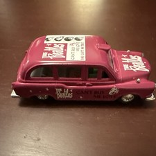 THE BEATLES CAN'T BUY ME LOVE LONDON TAXI MODEL CAR 1:36 ALBUM FUN FACTORY K8Q