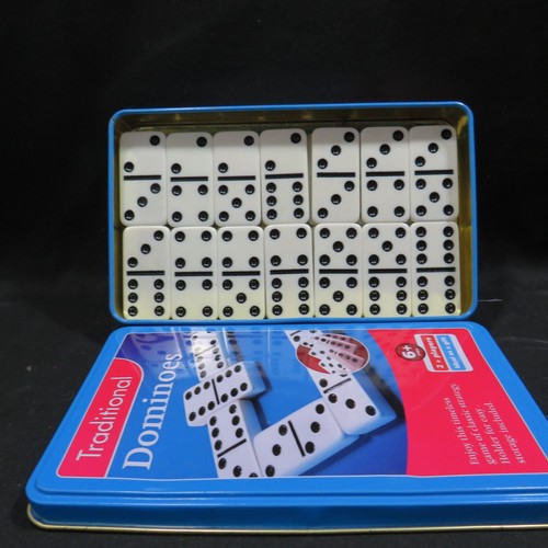 Traditional dominoes set - set, in
