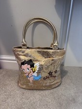 Betty Boop Gold Distressed