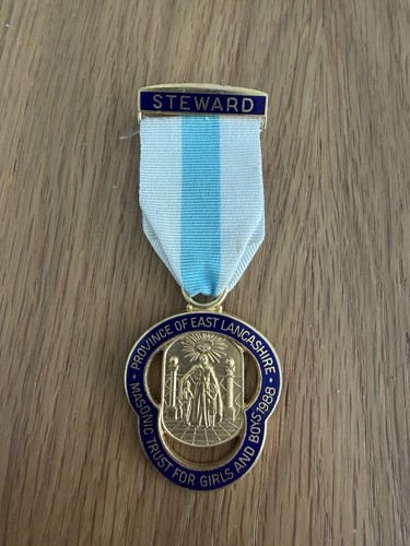 1988 masonic steward jewel - 1988,