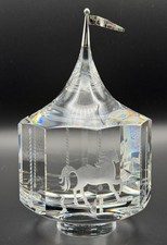 Steuben Crystal Carousel