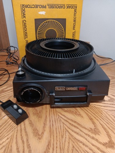 Kodak carousel projector 650h - projector,