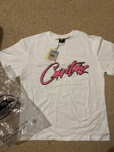 Corteiz white graphic print - corteiz,