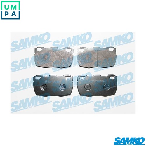 Brake pad set disc - set,